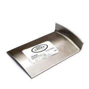 182828 - Slide Cover, Stainless Steel - Aftermarket