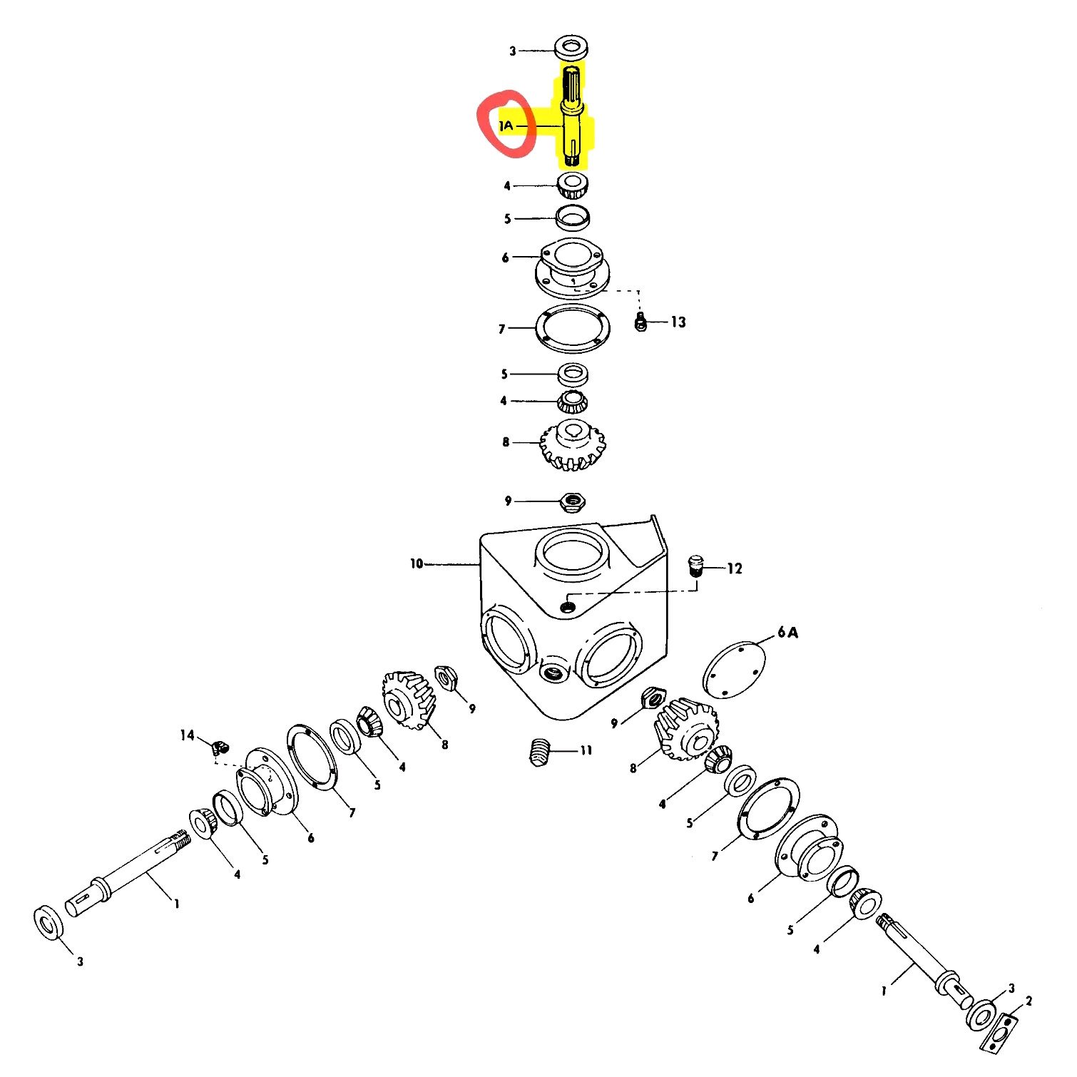 219582 - Splined Shaft - Aftermarket