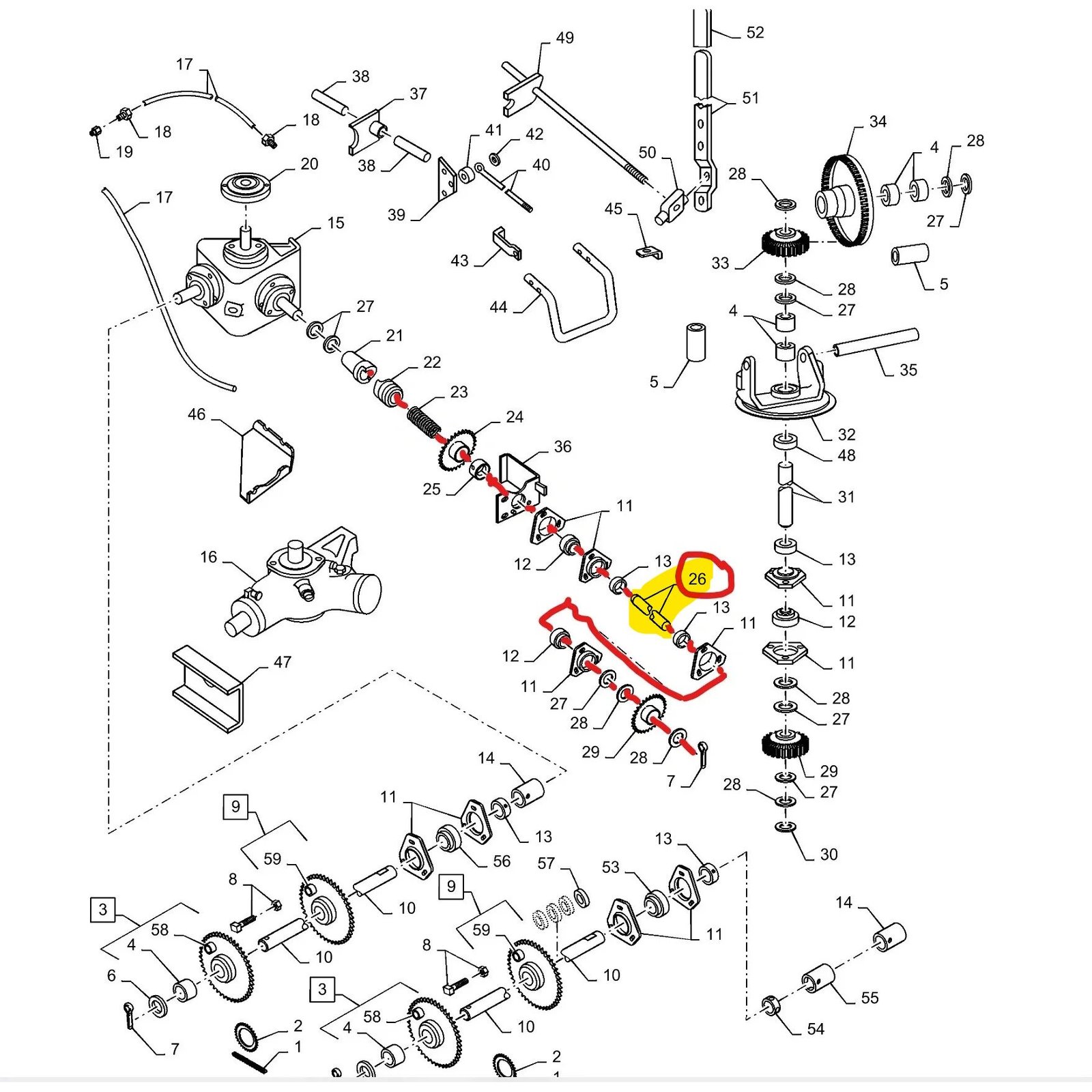 Clutch Shaft - 225060