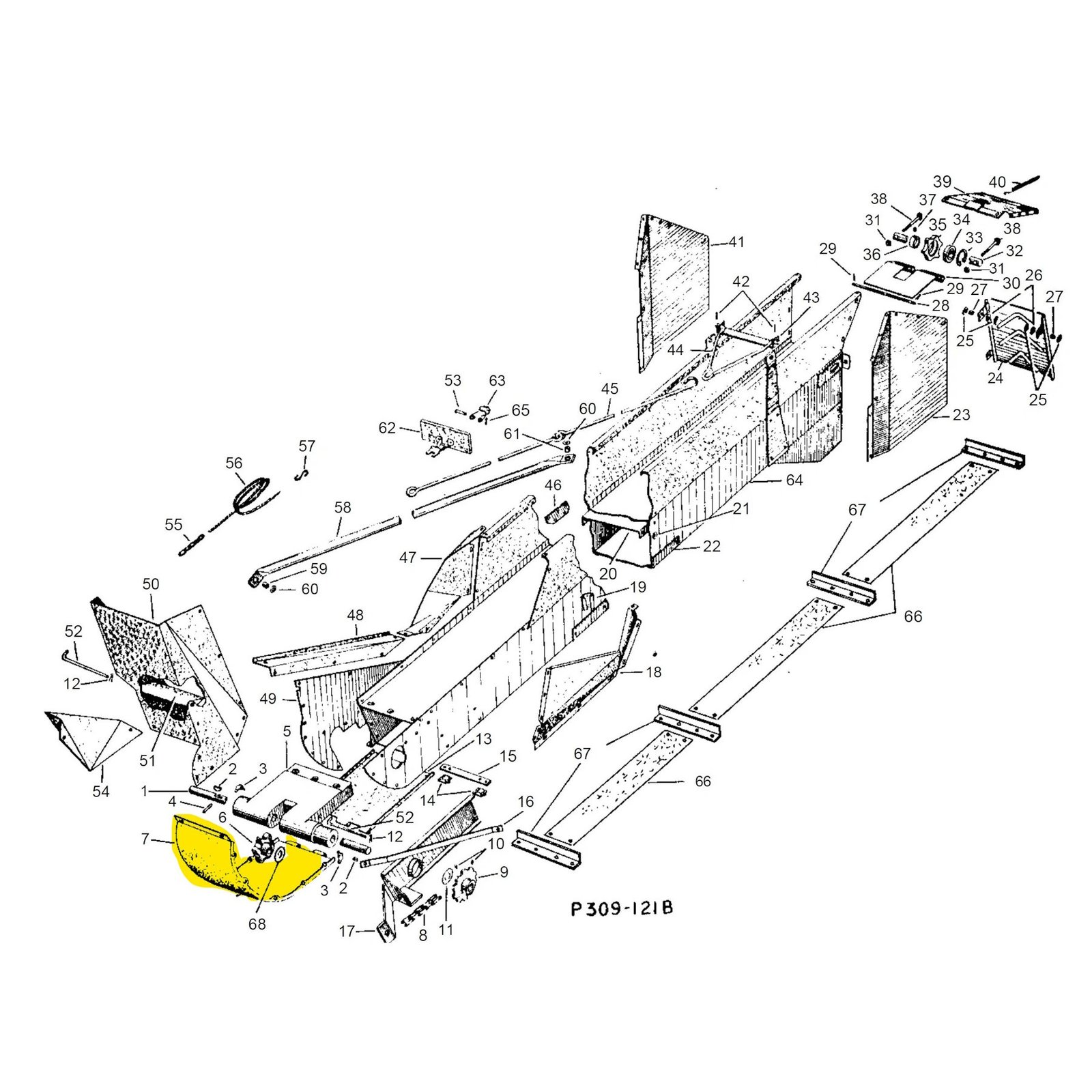 301742 - Boot for Wagon Elevator - Aftermarket