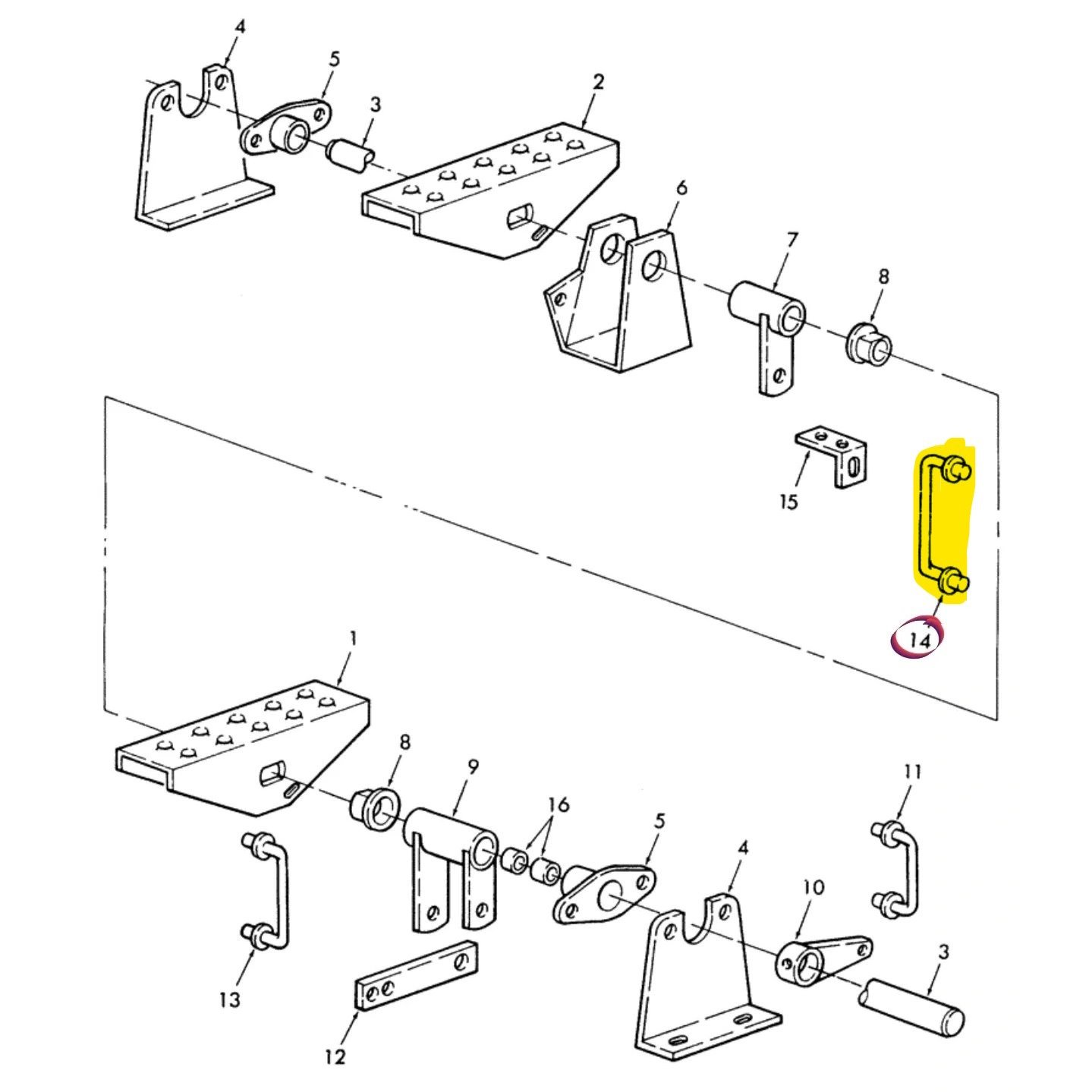 637316 - Aftermarket Pedal Link