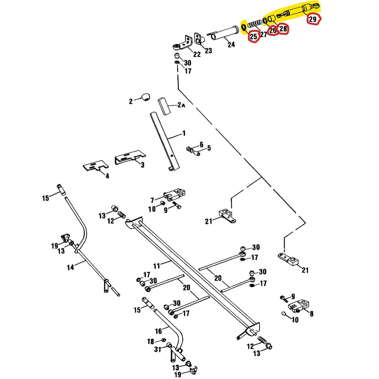 679587 - Steering Damper Kit