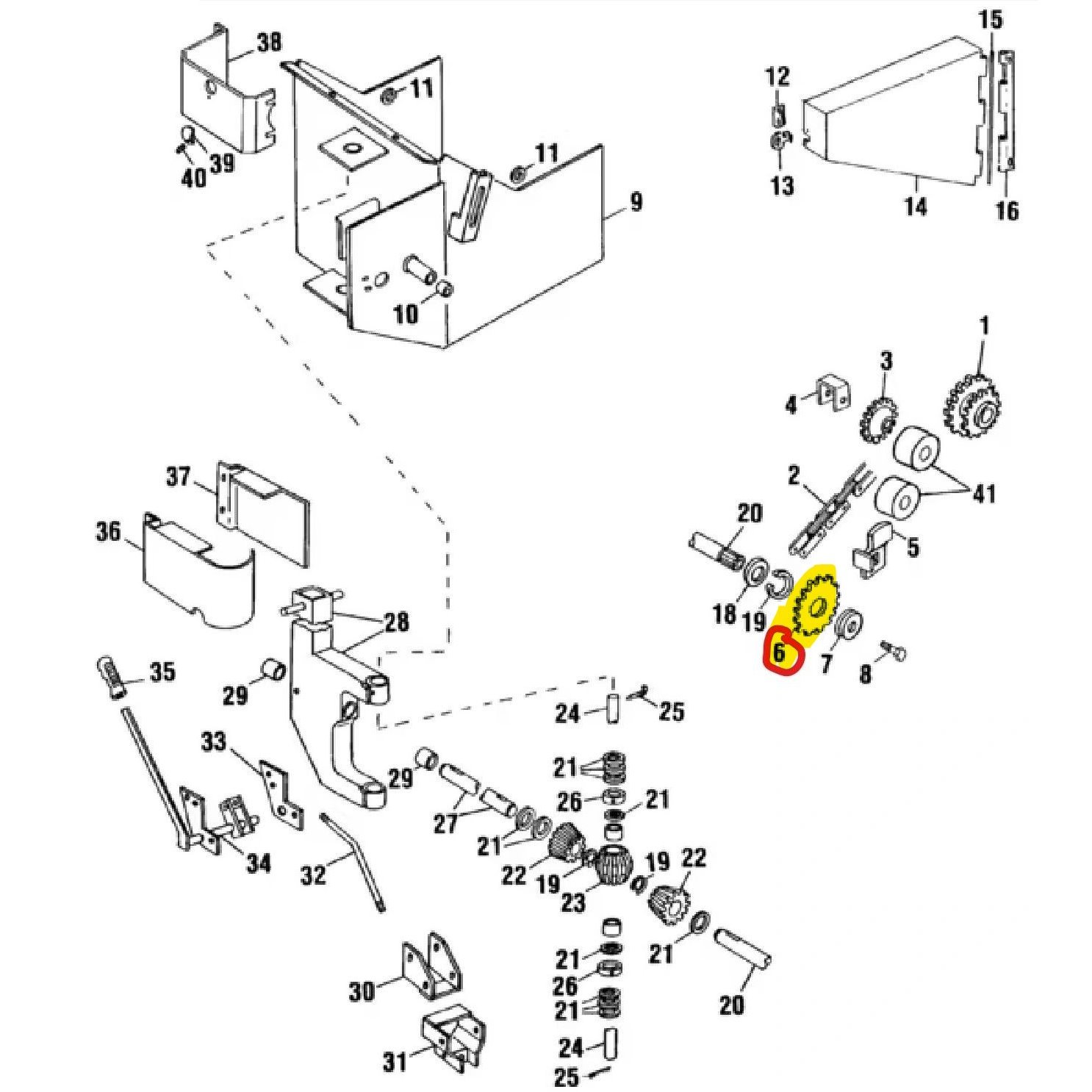 714700 - Sprocket 16T