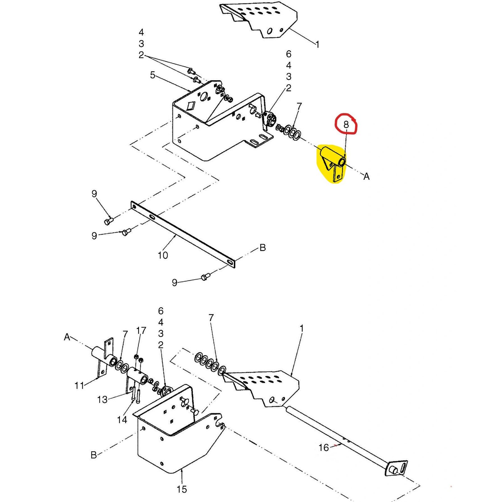 86573065 - Hub for Hand Control