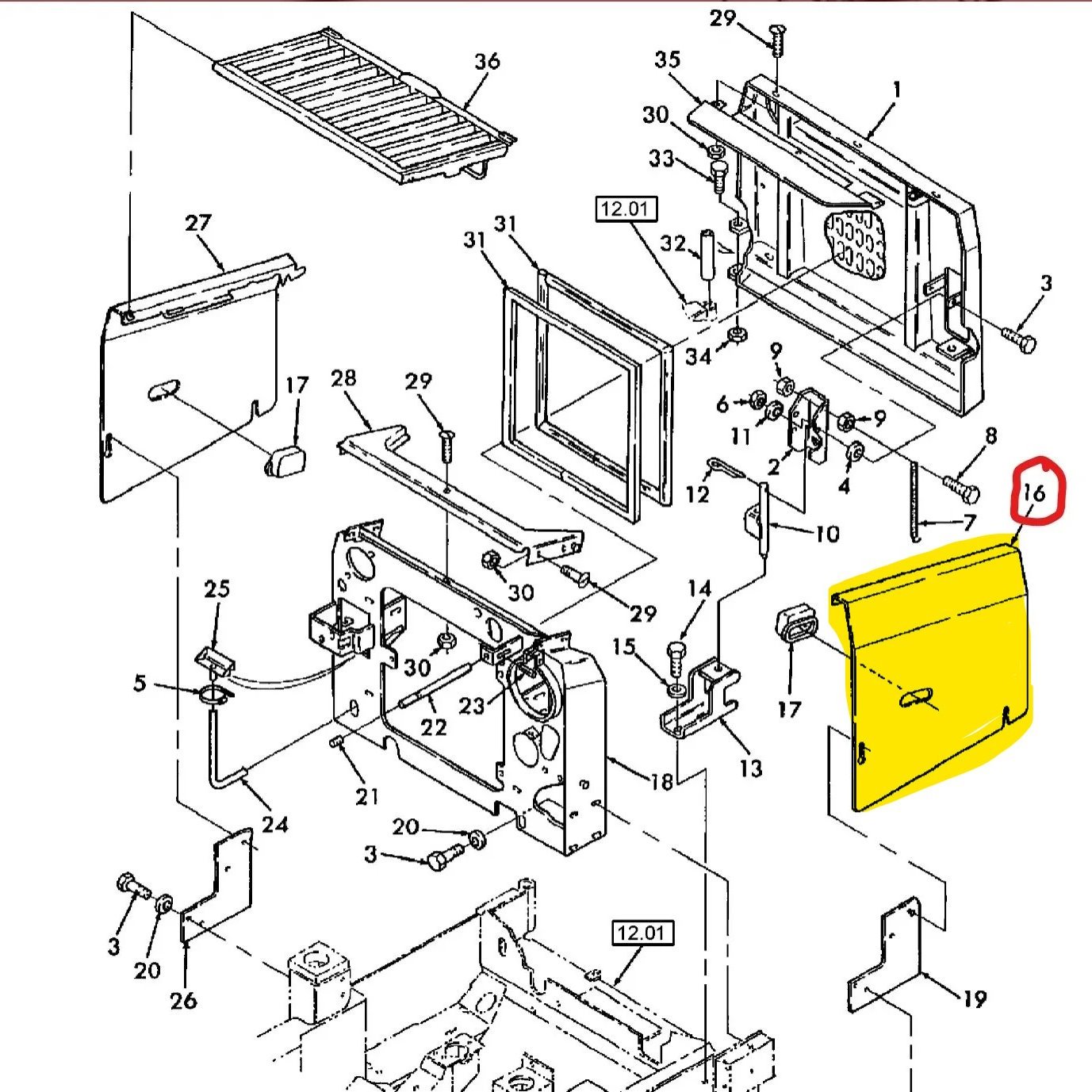 86591003 - Engine Panel - Aftermarket