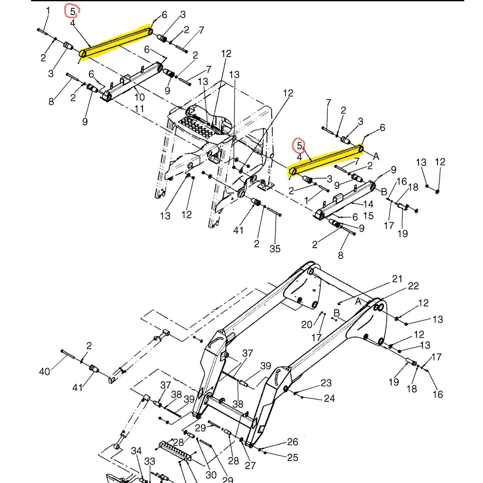 86591066 - Upper Boom Link