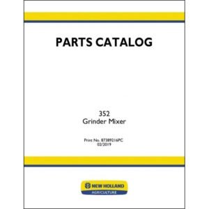 87389216 - Parts Catalog - Model 352