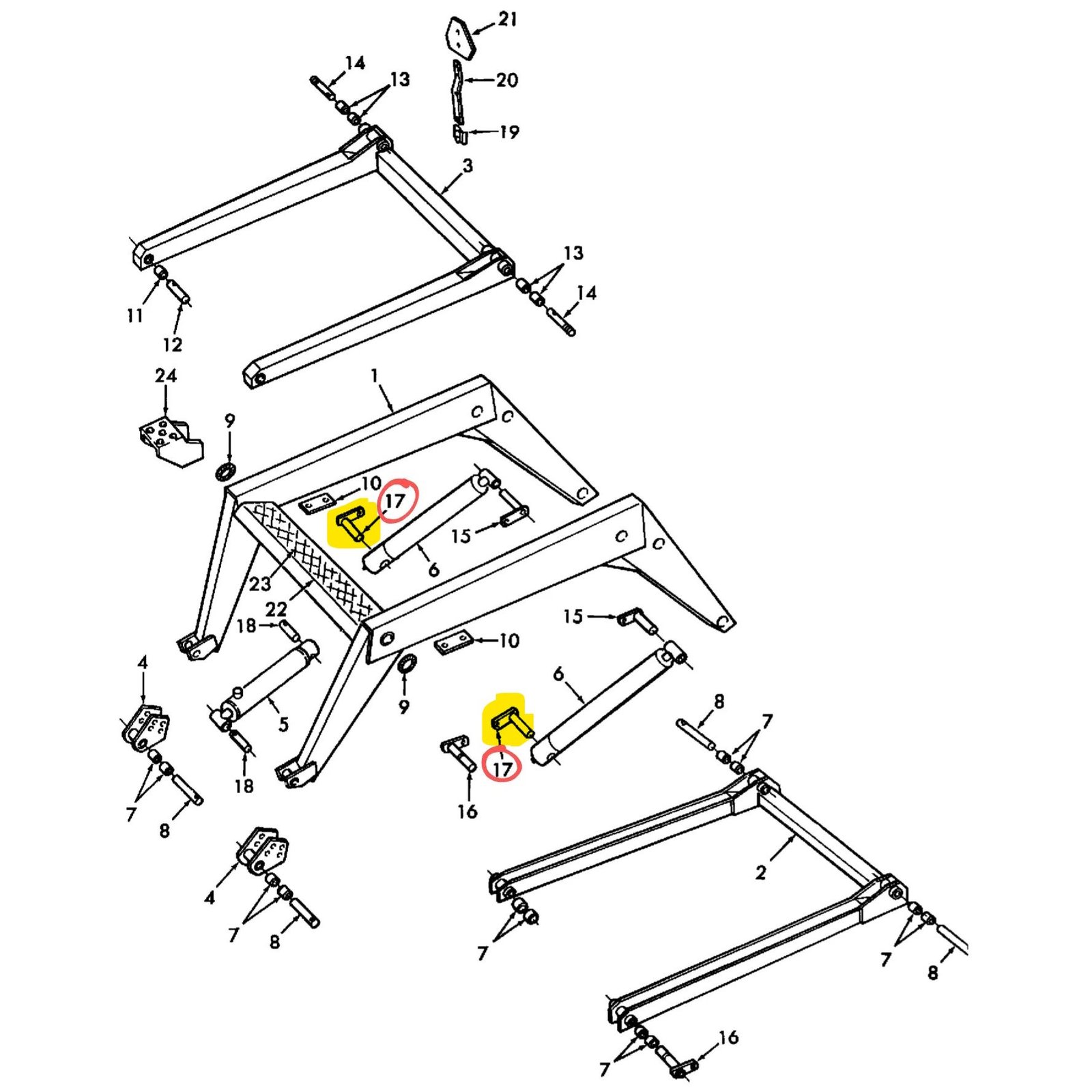 625650 - Aftermarket Pin for Boom Cylinder