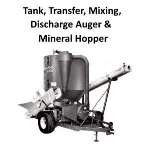 355 Tank, Transfer, Mixing, Discharge Auger & Mineral Hopper