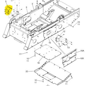 87368770 - Hose Guard RH Top - Aftermarket
